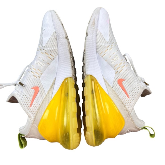 Nike Womens AIR MAX 270 DV2184 100 White/Crimson Bliss SZ 8 - Picture 4 of 9
